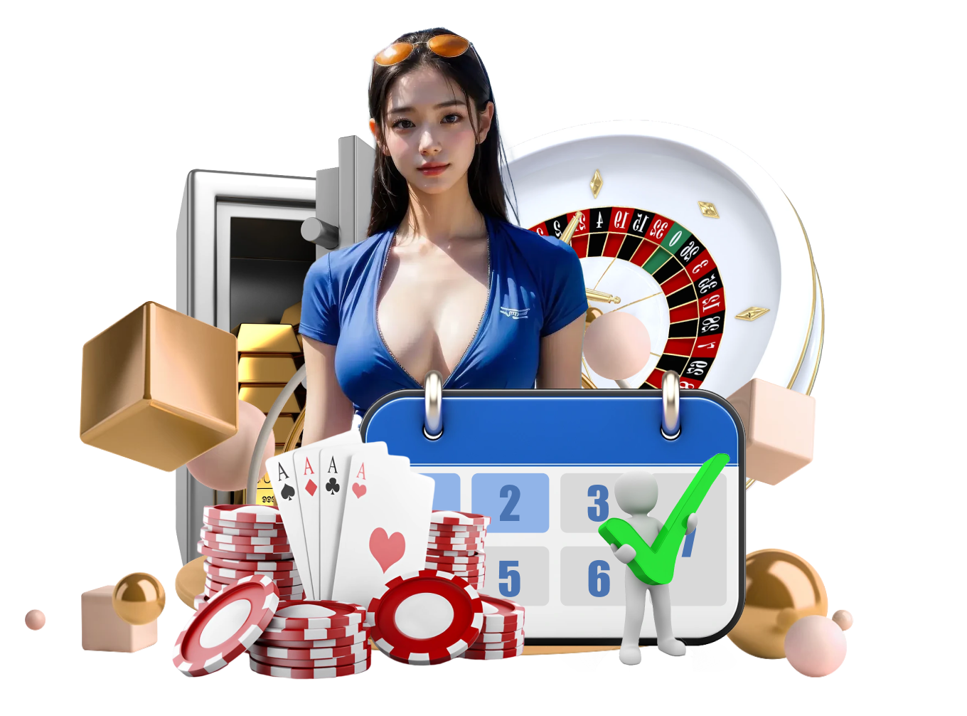 Live-dealer Speed Blackjack table with professional croupier